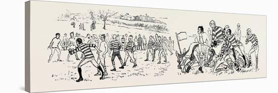 Our Great Football Match-null-Stretched Canvas
