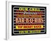 Our Grill Ribs-Mark Frost-Framed Giclee Print