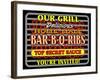 Our Grill Ribs-Mark Frost-Framed Giclee Print