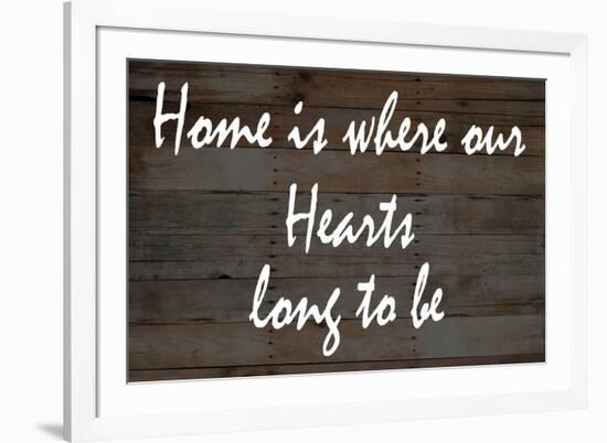 Our Hearts-Sheldon Lewis-Framed Art Print