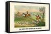 Our Heroes First Run with His Own Hounds-Henry Thomas Alken-Framed Stretched Canvas