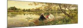 Our Holiday-Charles James Lewis-Mounted Giclee Print
