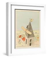 Our Holy Mother the Church Sometimes Provides Timely Salvation-Joaquin Xaudaro-Framed Art Print