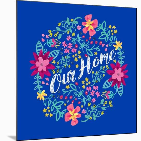 Our Home-Joan Coleman-Mounted Art Print