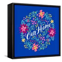 Our Home-Joan Coleman-Framed Stretched Canvas