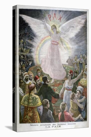 Our Hope for the New Year: Peace, 1894-null-Stretched Canvas