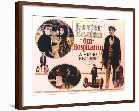 Our Hospitality, 1923-null-Framed Art Print