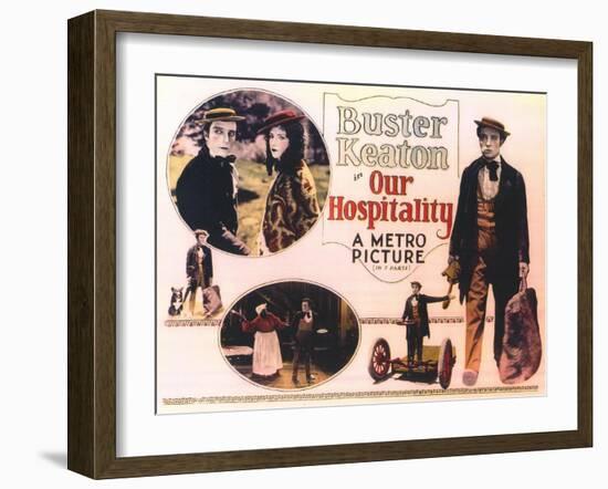 Our Hospitality, 1923-null-Framed Art Print