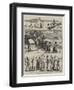 Our Indian Army, Field Firing-Harry Hamilton Johnston-Framed Giclee Print