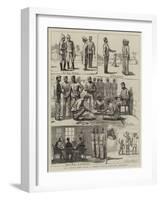 Our Indian Army, with a Bombay Native Infantry Regiment-null-Framed Giclee Print