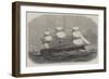 Our Iron-Clad Fleet, HMS Lord Clyde-Edwin Weedon-Framed Giclee Print