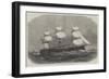 Our Iron-Clad Fleet, HMS Lord Clyde-Edwin Weedon-Framed Giclee Print