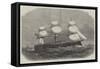 Our Iron-Clad Fleet, HMS Lord Clyde-Edwin Weedon-Framed Stretched Canvas