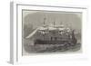 Our Iron-Clad Fleet, HMS Minotaur, Built on the Thames-Edwin Weedon-Framed Giclee Print