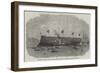Our Iron-Clad Fleet, Launch of HMS Lord Clyde, Steam-Ram, in Pembroke Dockyard-Edwin Weedon-Framed Giclee Print
