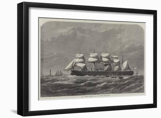 Our Ironclad Fleet, HMS Agincourt-Edwin Weedon-Framed Giclee Print