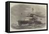 Our Ironclad Fleet, HMS Devastation-Edwin Weedon-Framed Stretched Canvas