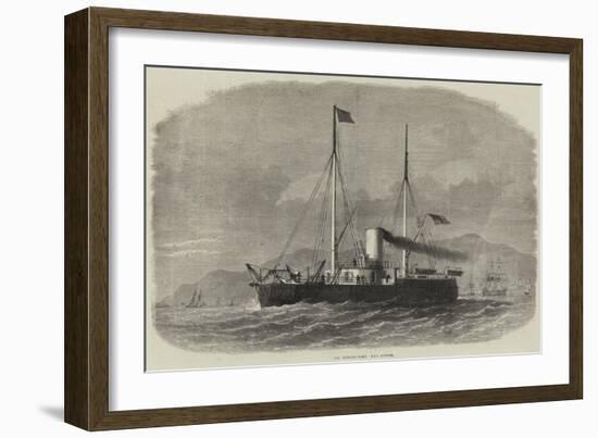 Our Ironclad Fleet, HMS Hotspur-Edwin Weedon-Framed Giclee Print