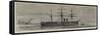 Our Ironclad Navy, HMS Superb-William Edward Atkins-Framed Stretched Canvas