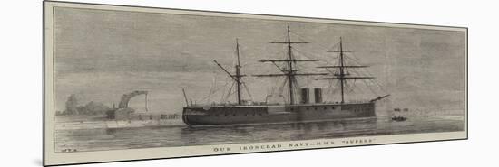 Our Ironclad Navy, HMS Superb-William Edward Atkins-Mounted Giclee Print