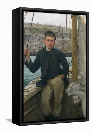 Our Jack, 1886-Henry Scott Tuke-Framed Stretched Canvas