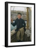Our Jack, 1886-Henry Scott Tuke-Framed Giclee Print