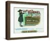 Our Kurnel Brand Cigar Box Label-Lantern Press-Framed Art Print