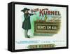 Our Kurnel Brand Cigar Box Label-Lantern Press-Framed Stretched Canvas