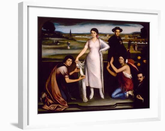 Our Lady of Andalucia, 1907-Julio Romero de Torres-Framed Giclee Print