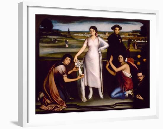 Our Lady of Andalucia, 1907-Julio Romero de Torres-Framed Giclee Print