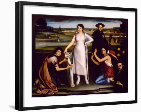 Our Lady of Andalucia, 1907-Julio Romero de Torres-Framed Giclee Print