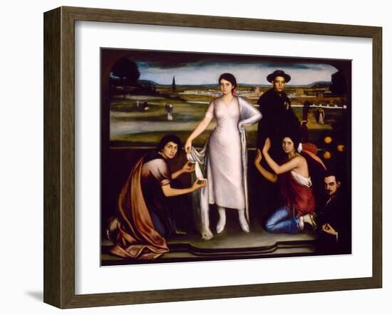 Our Lady of Andalucia, 1907-Julio Romero de Torres-Framed Giclee Print