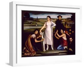 Our Lady of Andalucia, 1907-Julio Romero de Torres-Framed Giclee Print