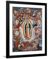 Our Lady of Guadalupe, 1779-Sebastián Salcedo-Framed Giclee Print