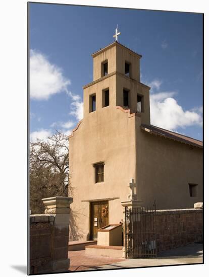 Our Lady of Guadalupe Church (El Santuario De Guadalupe Church), Built in 1781, Santa Fe, New Mexic-Richard Maschmeyer-Mounted Photographic Print