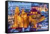 Our Lady of Guanajuato Church Guanajuato, Mexico From Le Pipila Overlook-William Perry-Framed Stretched Canvas