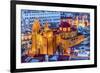 Our Lady of Guanajuato Church Guanajuato, Mexico From Le Pipila Overlook-William Perry-Framed Premium Photographic Print