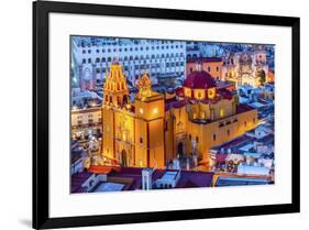 Our Lady of Guanajuato Church Guanajuato, Mexico From Le Pipila Overlook-William Perry-Framed Premium Photographic Print