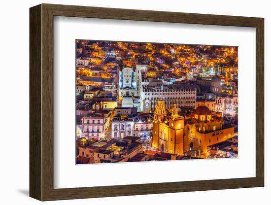 Our Lady Of Guanajuato Church University Templo Companiea Guanajuato, Mexico-William Perry-Framed Photographic Print