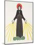 Our Lady of Lourdes, 1920-Eric Gill-Mounted Giclee Print