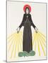 Our Lady of Lourdes, 1920-Eric Gill-Mounted Giclee Print