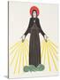 Our Lady of Lourdes, 1920-Eric Gill-Stretched Canvas