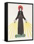 Our Lady of Lourdes, 1920-Eric Gill-Framed Stretched Canvas