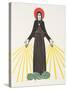 Our Lady of Lourdes, 1920-Eric Gill-Stretched Canvas