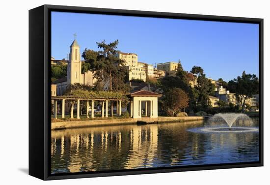 Our Lady of Lourdes Church-Richard Cummins-Framed Stretched Canvas