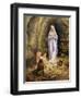 Our Lady of Lourdes-Edgar Jerins-Framed Giclee Print