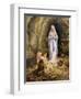 Our Lady of Lourdes-Edgar Jerins-Framed Premium Giclee Print