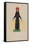 Our Lady of Lourdes-Eric Gill-Framed Stretched Canvas