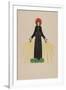 Our Lady of Lourdes-Eric Gill-Framed Art Print