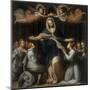 Our Lady of Mercy with the Orphans-Benedetto Marini-Mounted Art Print